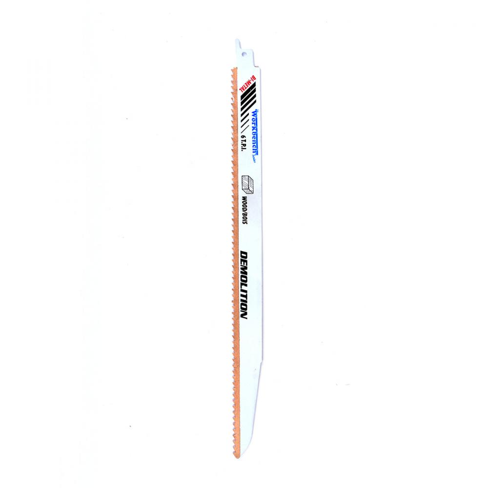 Reciprocating Saw Blade 12in x 1.78mm 6T Bi-Metal Demolition Wood<span class=' ItemWarning' style='display:block;'>Item is usually in stock, but we&#39;ll be in touch if there&#39;s a problem<br /></span>