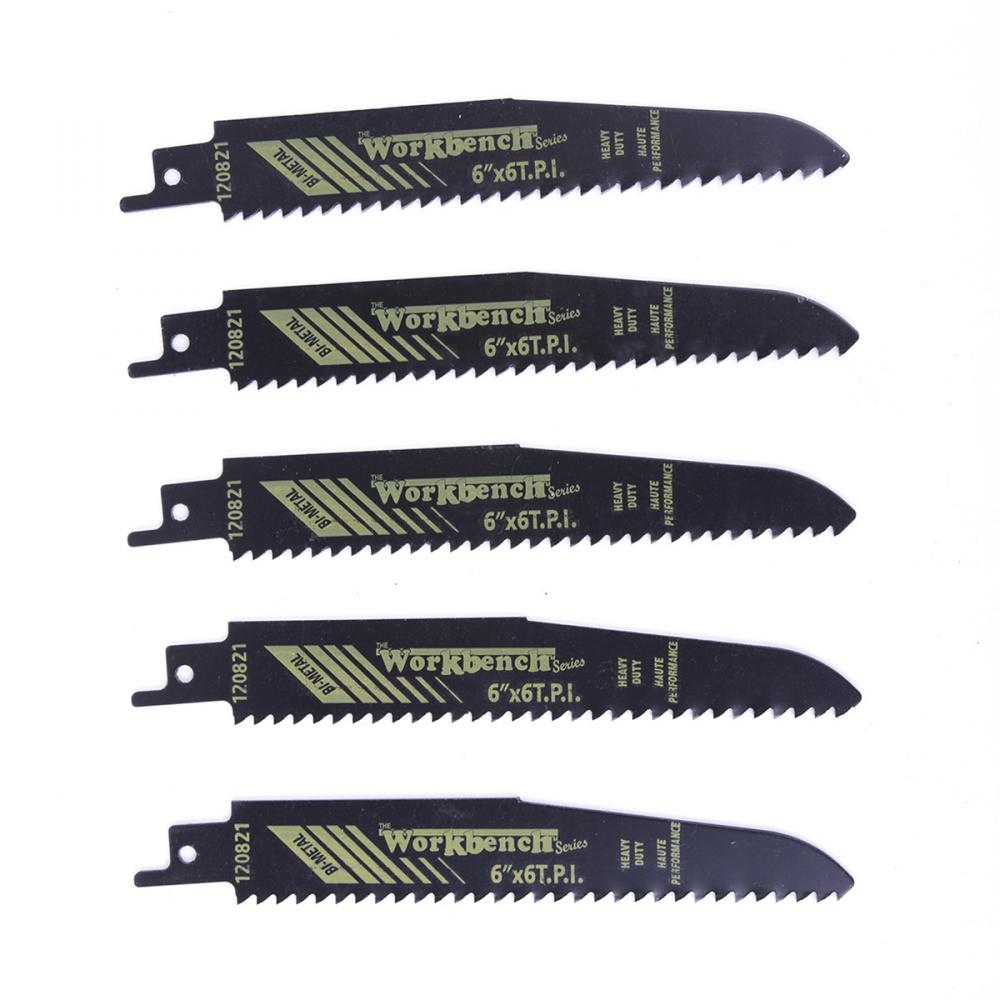 Reciprocating Saw Blade 6in x 22mm 6T Bi-Metal Super Heavy Duty 5/pk<span class=' ItemWarning' style='display:block;'>Item is usually in stock, but we&#39;ll be in touch if there&#39;s a problem<br /></span>