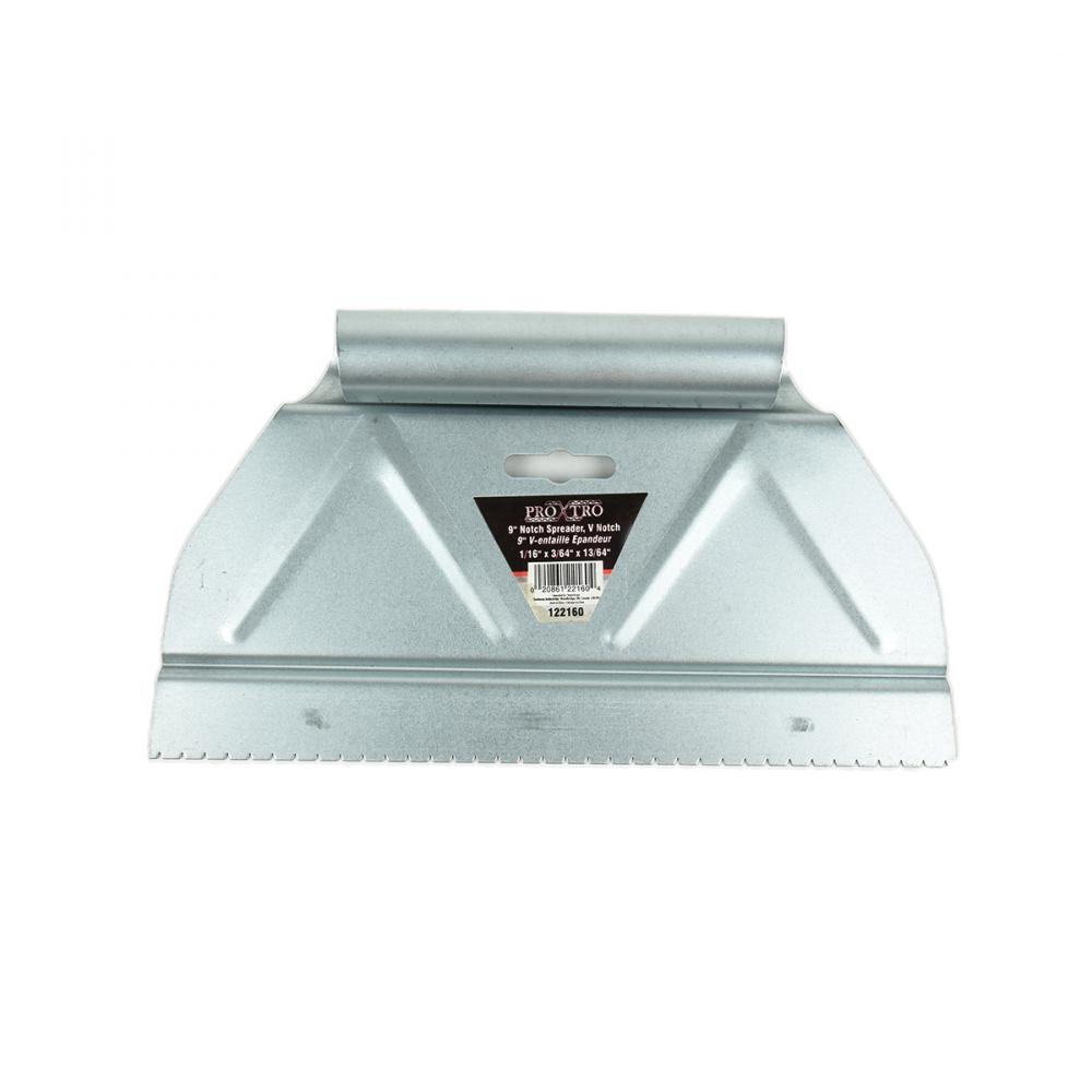Spreader 9in 1/16in x3/64inx13/64in V Notch<span class=' ItemWarning' style='display:block;'>Item is usually in stock, but we&#39;ll be in touch if there&#39;s a problem<br /></span>