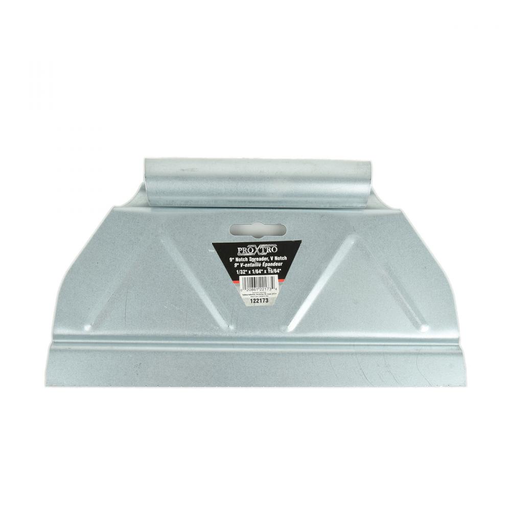 Spreader 9in 1/32inx1/64inx15/64in V notch<span class=' ItemWarning' style='display:block;'>Item is usually in stock, but we&#39;ll be in touch if there&#39;s a problem<br /></span>