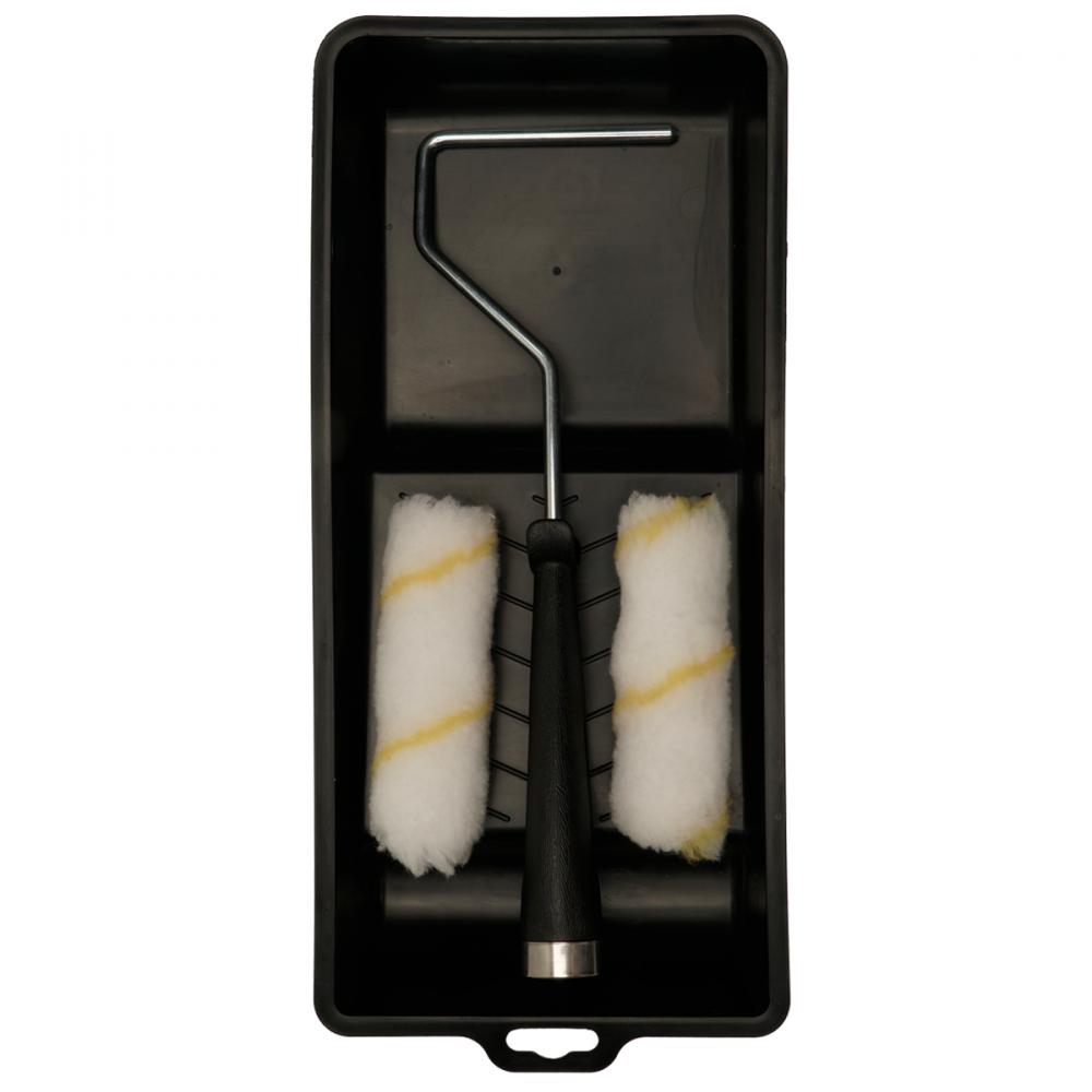 4PC Paint Roller Tray Kit 4in<span class=' ItemWarning' style='display:block;'>Item is usually in stock, but we&#39;ll be in touch if there&#39;s a problem<br /></span>