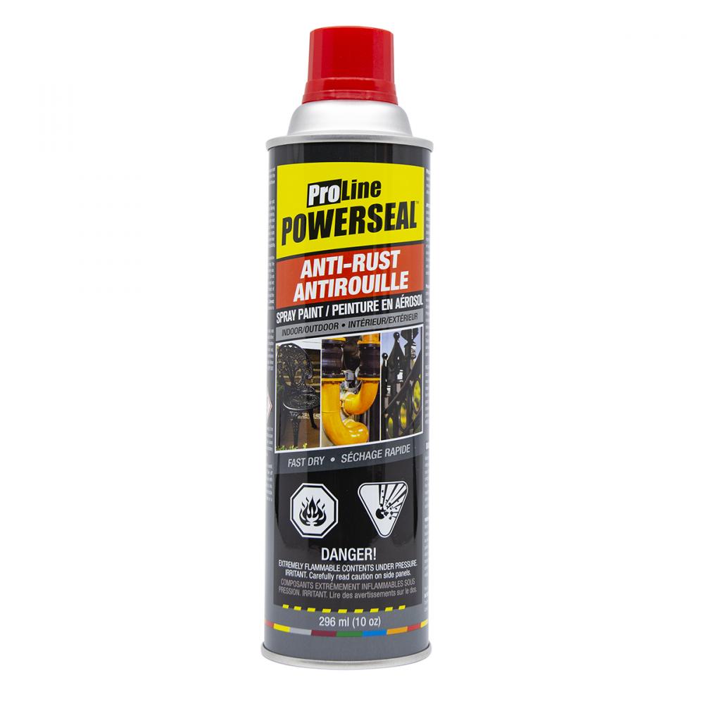 Proline Anti-Rust Spray Paint 296ml (10oz) Gloss Red<span class=' ItemWarning' style='display:block;'>Item is usually in stock, but we&#39;ll be in touch if there&#39;s a problem<br /></span>