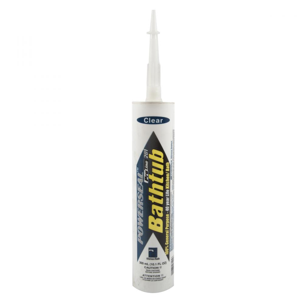ProLine 201 Kitchen & Bath 100% Silicone Sealant 300ml Clear<span class=' ItemWarning' style='display:block;'>Item is usually in stock, but we&#39;ll be in touch if there&#39;s a problem<br /></span>