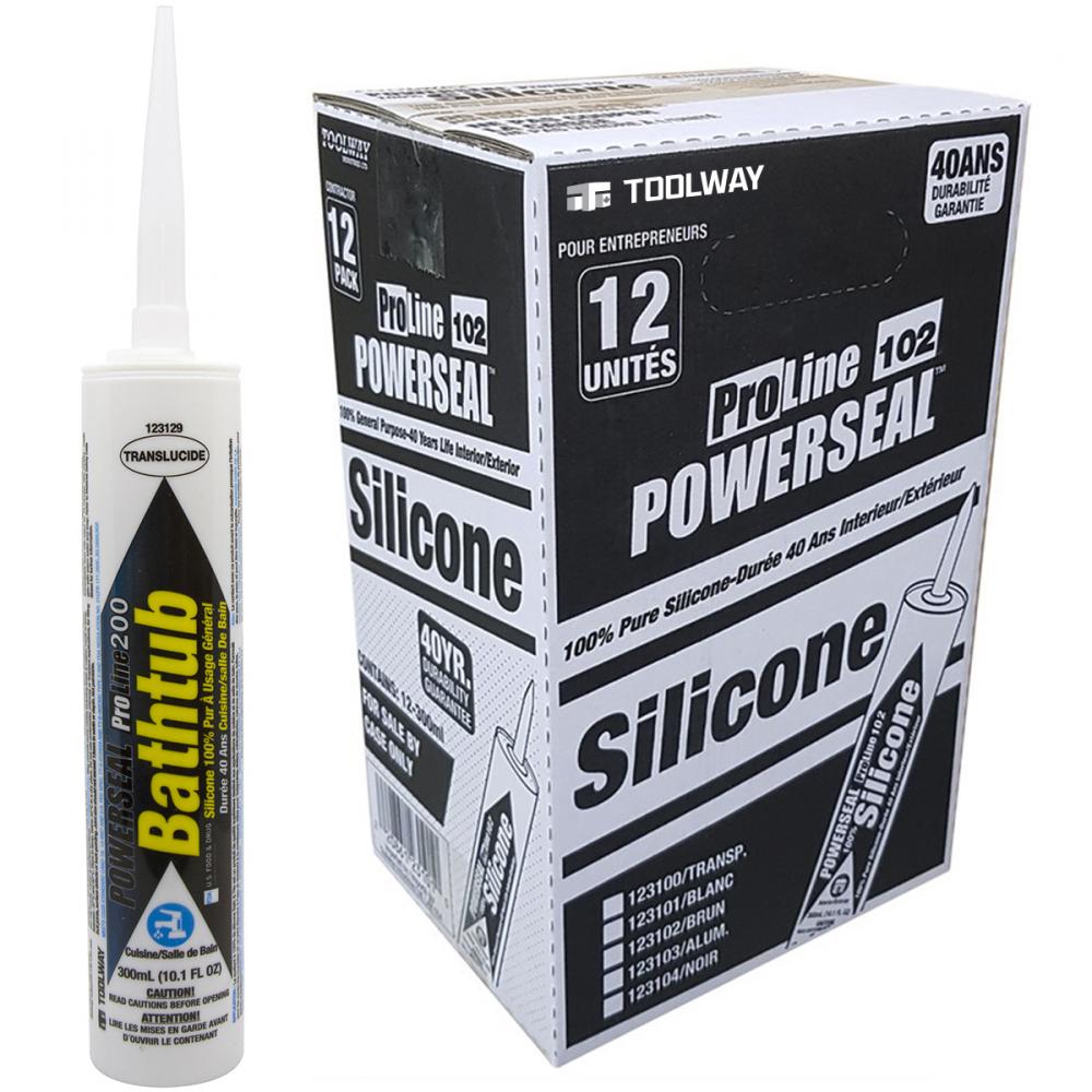 ProLine 200 Kitchen & Bath 100% Silicone Sealant 300ml Translucent<span class=' ItemWarning' style='display:block;'>Item is usually in stock, but we&#39;ll be in touch if there&#39;s a problem<br /></span>
