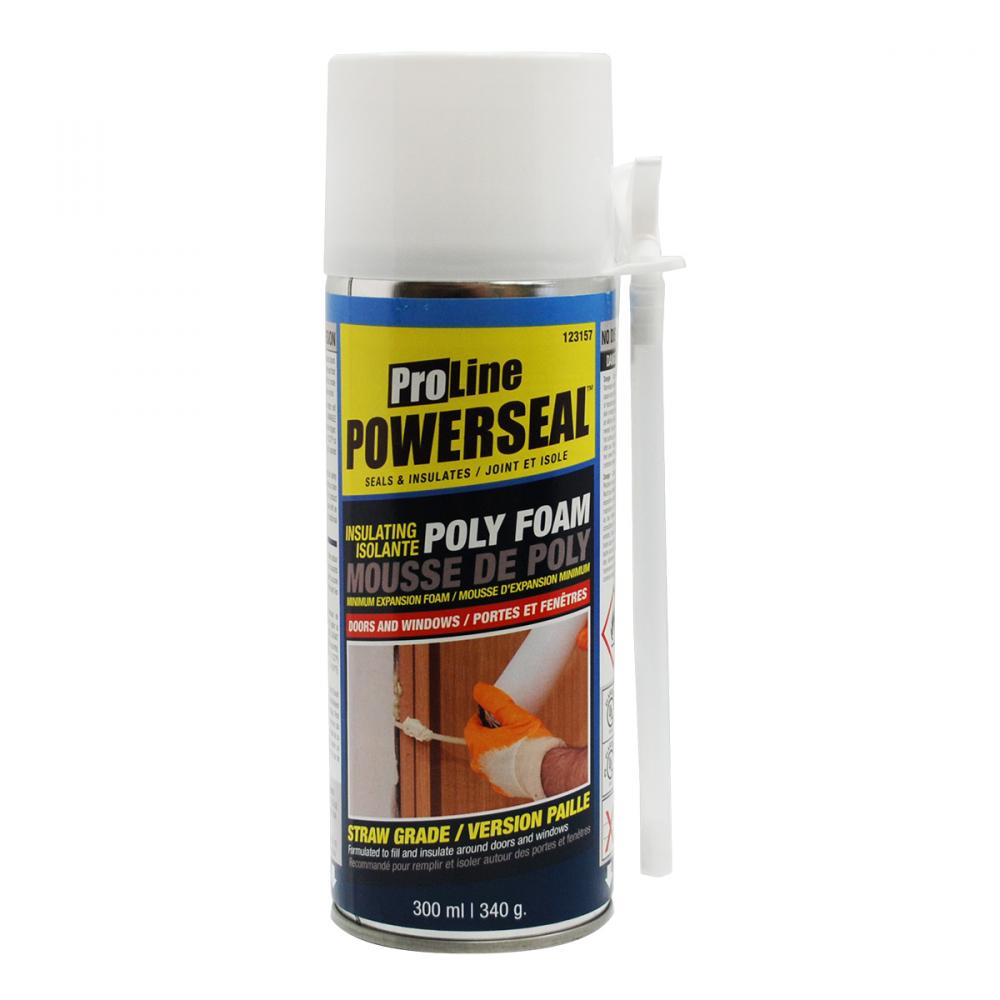 Powerseal Window & Door Foam Sealant with Straw 340G<span class=' ItemWarning' style='display:block;'>Item is usually in stock, but we&#39;ll be in touch if there&#39;s a problem<br /></span>