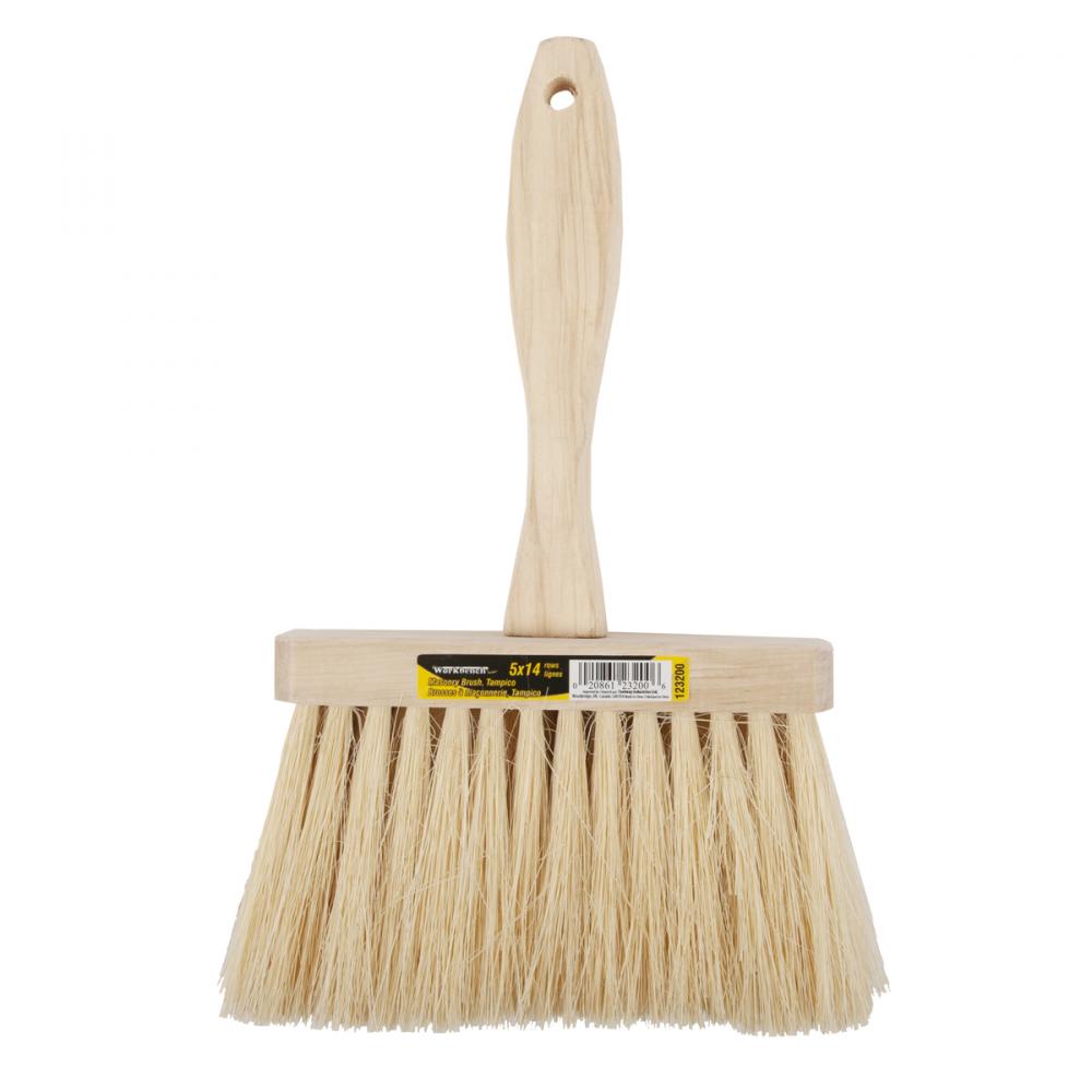 Masonry Brush 5in x 14in Tampico<span class=' ItemWarning' style='display:block;'>Item is usually in stock, but we&#39;ll be in touch if there&#39;s a problem<br /></span>