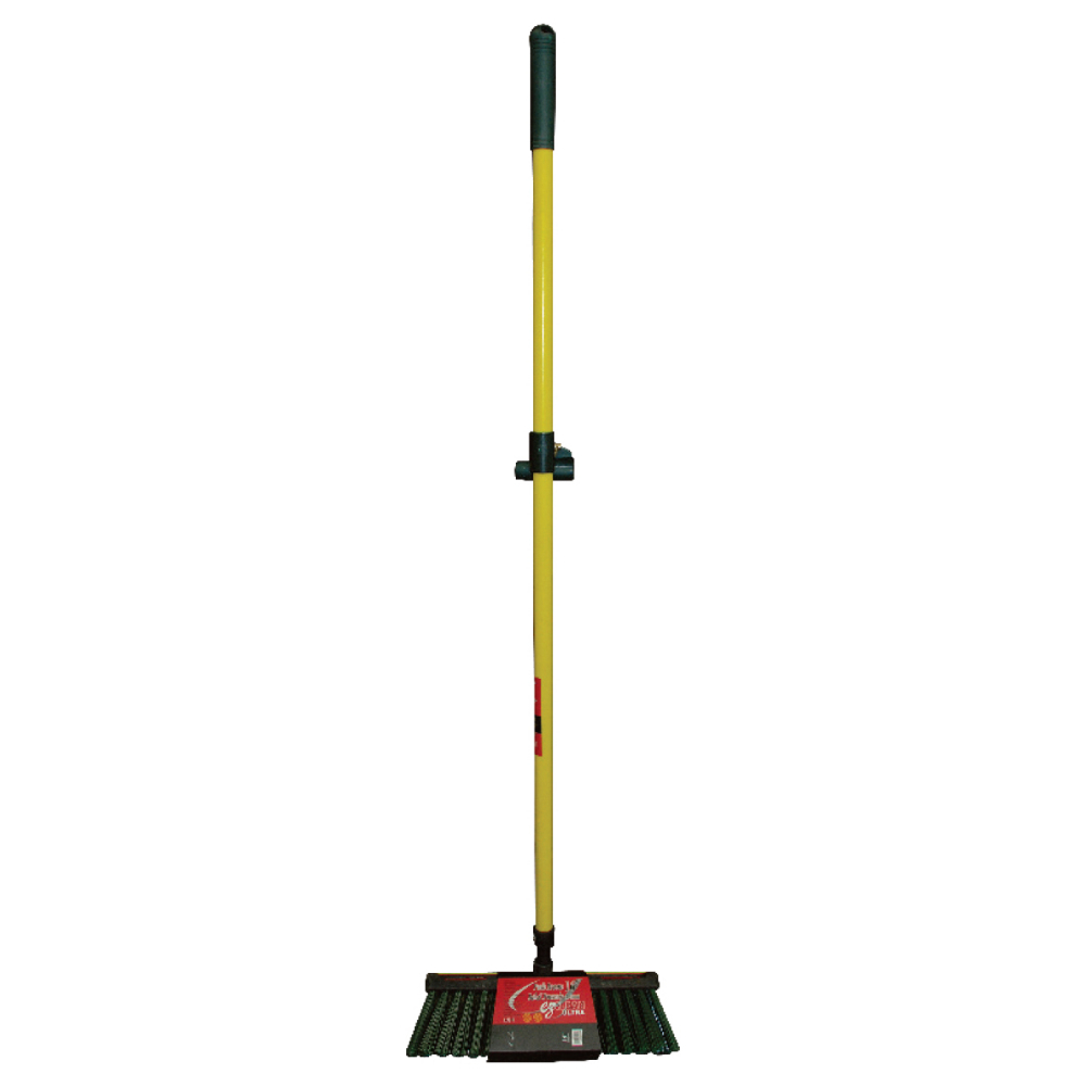Push Broom 18in with Steel Scraper Head Fibreglass Handle<span class=' ItemWarning' style='display:block;'>Item is usually in stock, but we&#39;ll be in touch if there&#39;s a problem<br /></span>