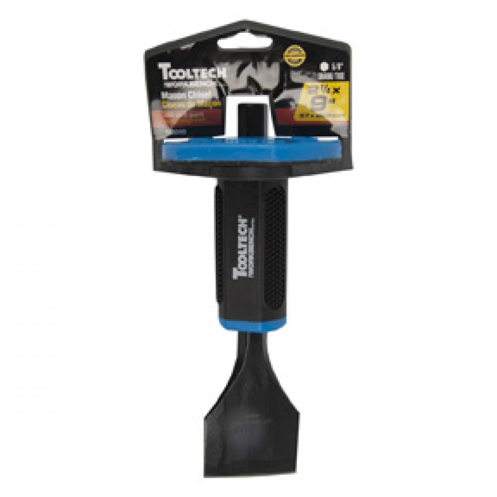 Mason Chisel w/Guard 2-¼in x9in Shank  5/8in<span class=' ItemWarning' style='display:block;'>Item is usually in stock, but we&#39;ll be in touch if there&#39;s a problem<br /></span>