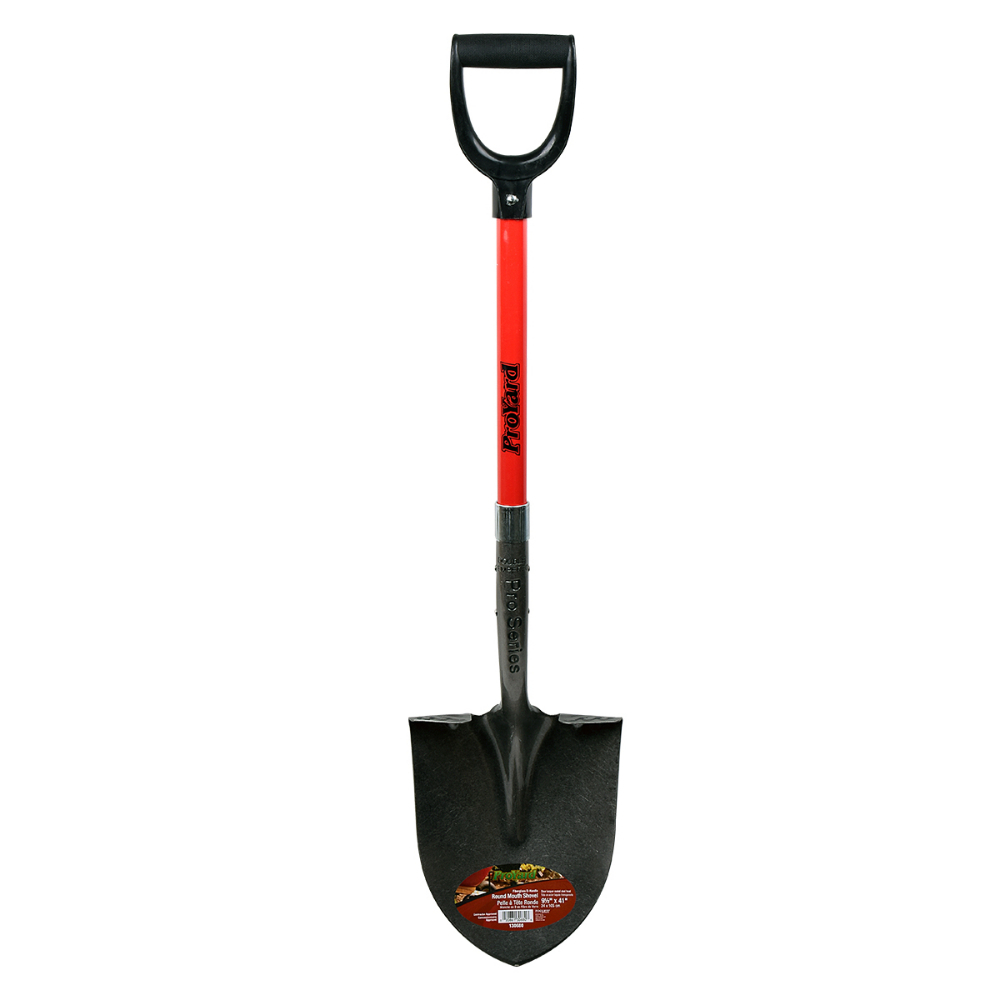 Shovel Round Point 41-1/2in x 10-1/4in Blade Fibreglass D-Handle<span class=' ItemWarning' style='display:block;'>Item is usually in stock, but we&#39;ll be in touch if there&#39;s a problem<br /></span>