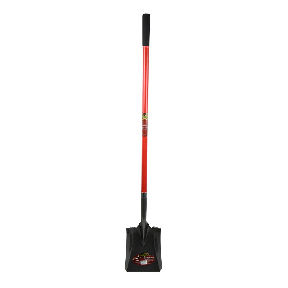 Shovel Square Mouth 59in x 9-1/3in Blade Fiberglass L-Handle<span class=' ItemWarning' style='display:block;'>Item is usually in stock, but we&#39;ll be in touch if there&#39;s a problem<br /></span>