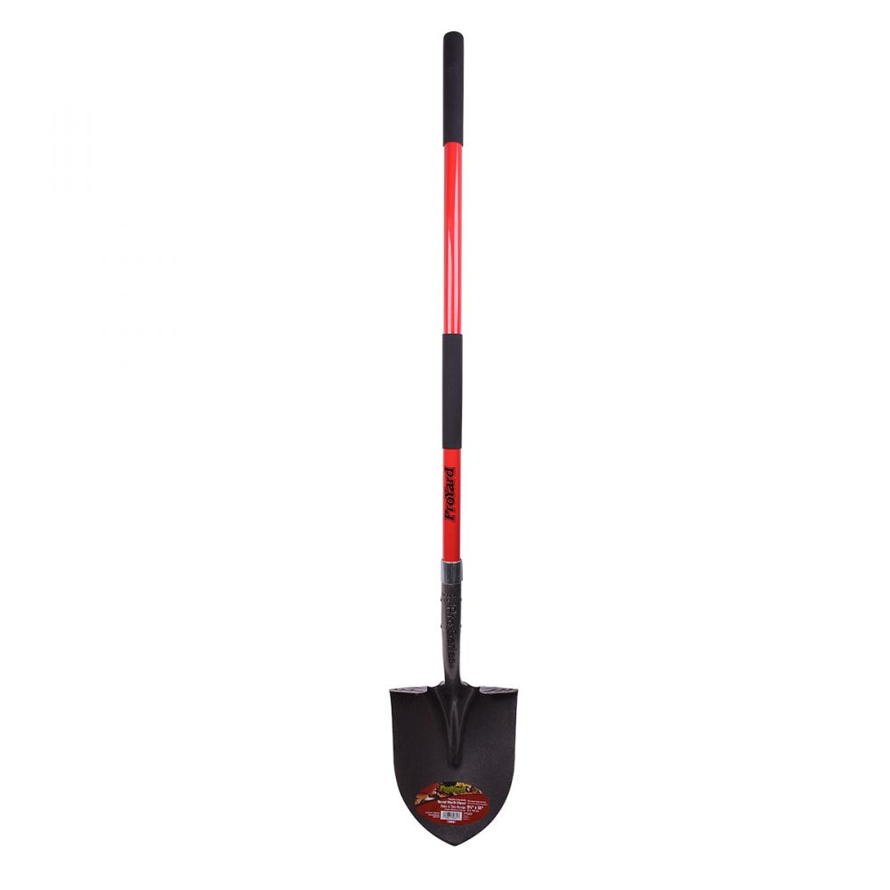 Shovel Round Point 59in x 10-1/5in Blade Fibreglass L-Handle<span class=' ItemWarning' style='display:block;'>Item is usually in stock, but we&#39;ll be in touch if there&#39;s a problem<br /></span>