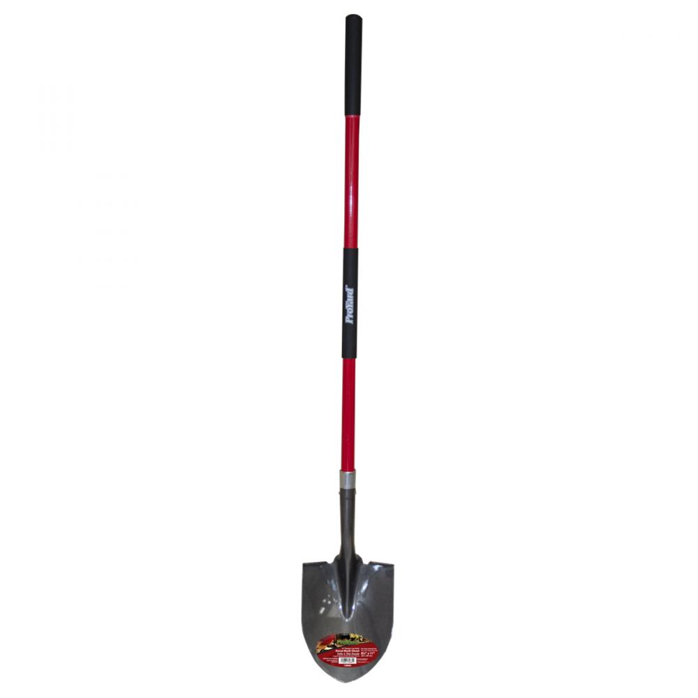 Shovel Round Point 59in x 9-1/2in Blade Fibreglass L-Handle<span class=' ItemWarning' style='display:block;'>Item is usually in stock, but we&#39;ll be in touch if there&#39;s a problem<br /></span>