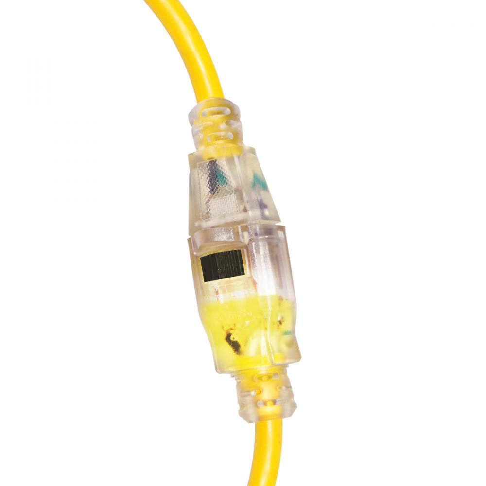 Battlefield Extension Cord Outdoor SJTW 10/3 Single Tap Yellow 100ft<span class=' ItemWarning' style='display:block;'>Item is usually in stock, but we&#39;ll be in touch if there&#39;s a problem<br /></span>