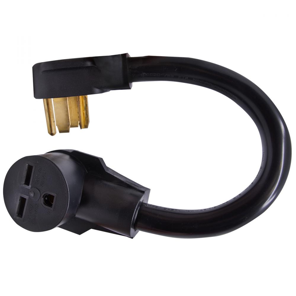 Indoor Cord Adp. Dryer 14-30P Male Right Angle to Heater 6-30R Female<span class=' ItemWarning' style='display:block;'>Item is usually in stock, but we&#39;ll be in touch if there&#39;s a problem<br /></span>