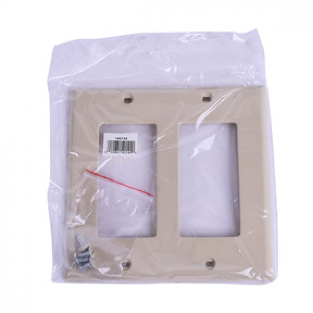 Decora 3-Gang Wall Plate White<span class=' ItemWarning' style='display:block;'>Item is usually in stock, but we&#39;ll be in touch if there&#39;s a problem<br /></span>