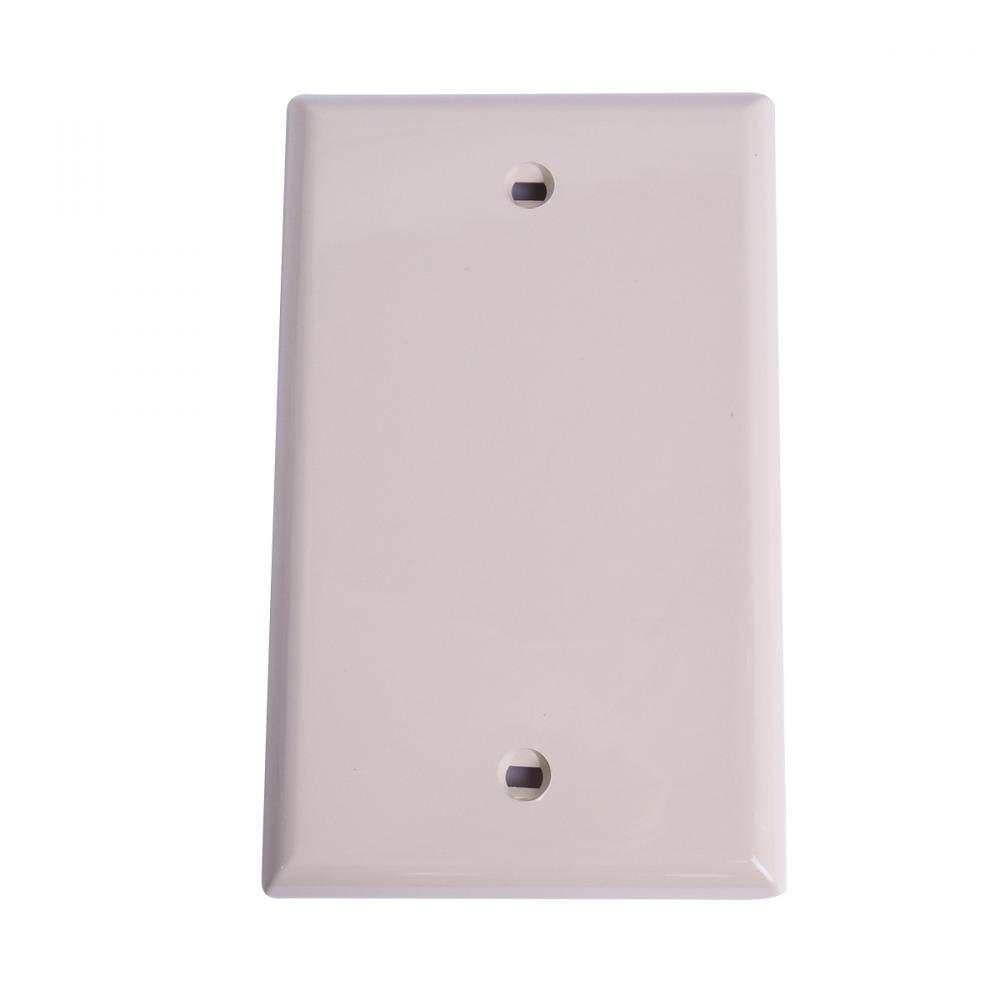 1 Gang blank wallplate Ivory<span class=' ItemWarning' style='display:block;'>Item is usually in stock, but we&#39;ll be in touch if there&#39;s a problem<br /></span>