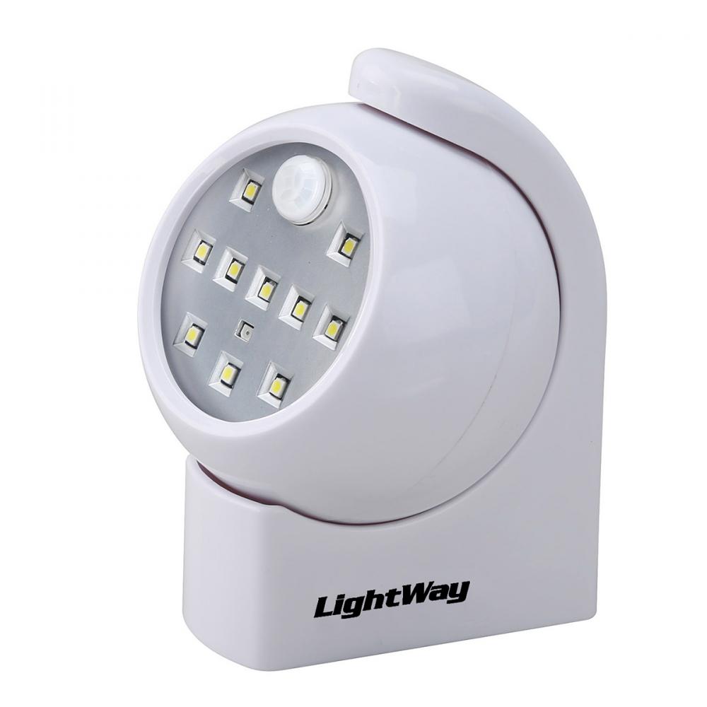 LED Motion Sensor Portable Light W/3xAA<span class=' ItemWarning' style='display:block;'>Item is usually in stock, but we&#39;ll be in touch if there&#39;s a problem<br /></span>