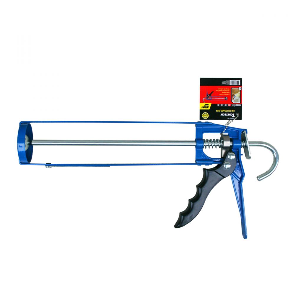 Skeleton-Style Caulking Gun with Auto Flow Stop 9&#34; Blue<span class=' ItemWarning' style='display:block;'>Item is usually in stock, but we&#39;ll be in touch if there&#39;s a problem<br /></span>