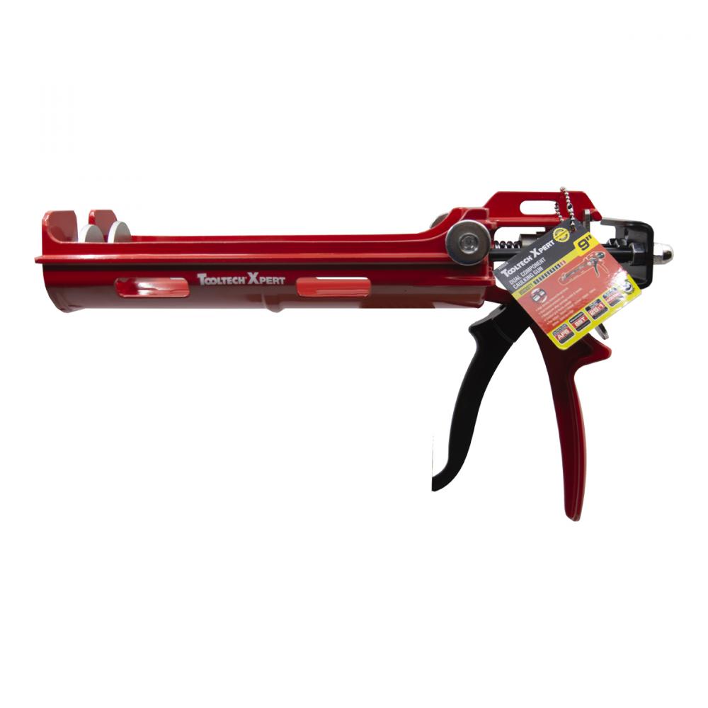 Pro Dual High Density Cradle-Style Caulking Gun 9&#34; Red<span class=' ItemWarning' style='display:block;'>Item is usually in stock, but we&#39;ll be in touch if there&#39;s a problem<br /></span>