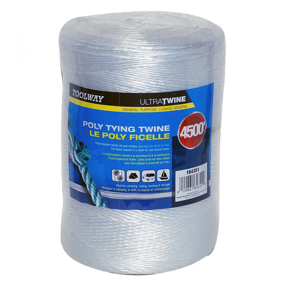 Spiralok Poly Tying Twine 1000ft White<span class=' ItemWarning' style='display:block;'>Item is usually in stock, but we&#39;ll be in touch if there&#39;s a problem<br /></span>