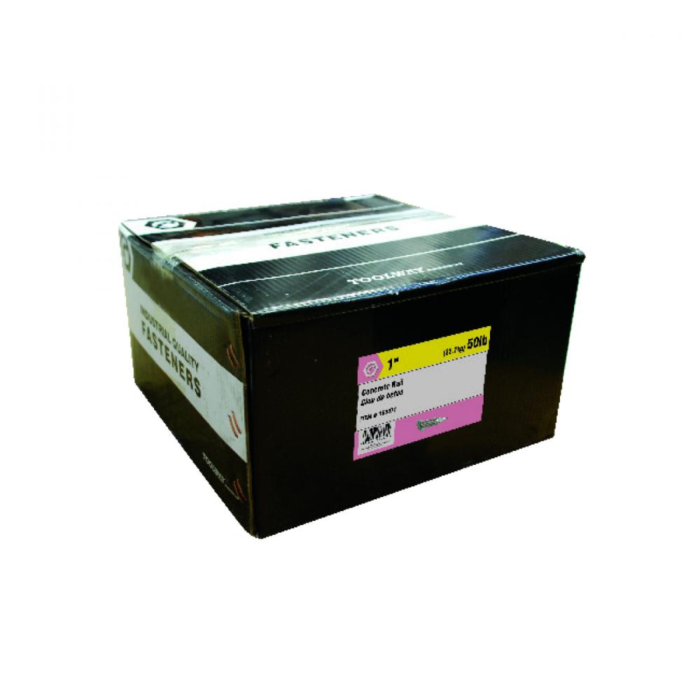 Concrete Nail 9ga 1in 50lbs/box<span class=' ItemWarning' style='display:block;'>Item is usually in stock, but we&#39;ll be in touch if there&#39;s a problem<br /></span>