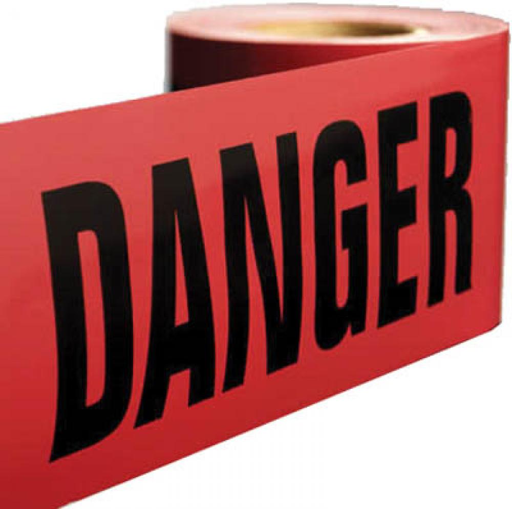 Barrier Danger Tape With Dispenser 3inx 500ft Red<span class=' ItemWarning' style='display:block;'>Item is usually in stock, but we&#39;ll be in touch if there&#39;s a problem<br /></span>