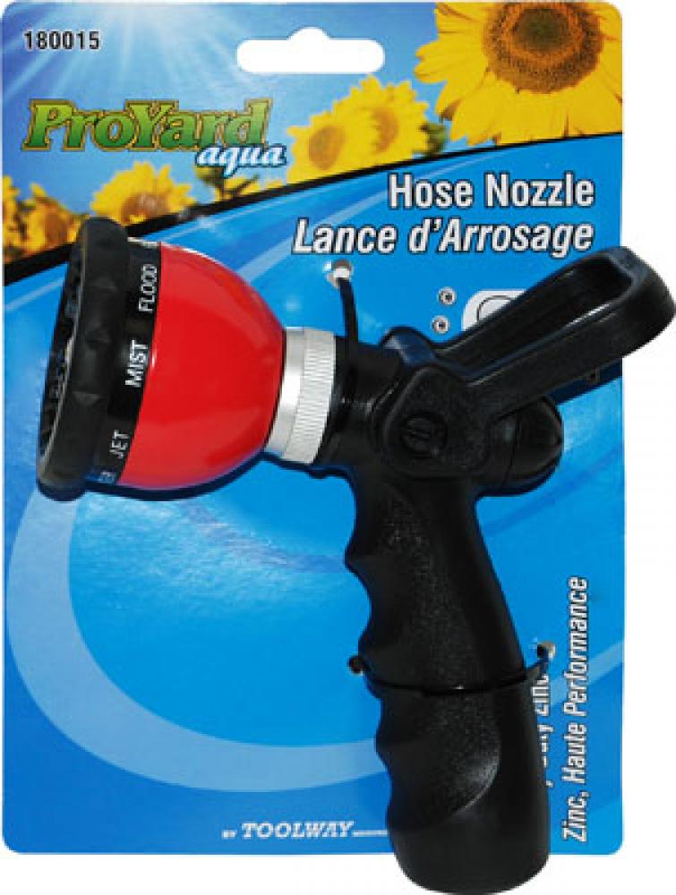 HD Firemans Hose Nozzle Sprayer Rear Trigger Adjustable Spray Black/Green<span class=' ItemWarning' style='display:block;'>Item is usually in stock, but we&#39;ll be in touch if there&#39;s a problem<br /></span>