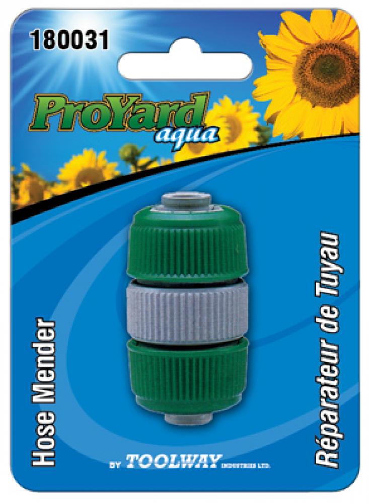 Plastic In-line Water Hose Mender 1/2&#34;<span class=' ItemWarning' style='display:block;'>Item is usually in stock, but we&#39;ll be in touch if there&#39;s a problem<br /></span>