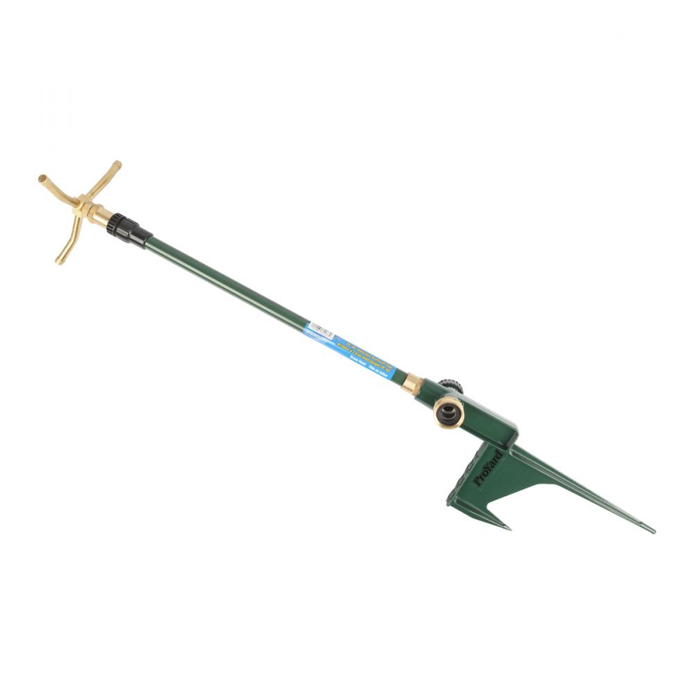 Revolving 3-Arm Lawn Sprinkler Telescopic Stake 28-44in<span class=' ItemWarning' style='display:block;'>Item is usually in stock, but we&#39;ll be in touch if there&#39;s a problem<br /></span>