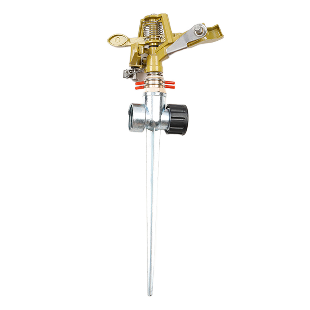 Stake Impulse Lawn Sprinkler Zinc/Brass 65&#39; Radius<span class=' ItemWarning' style='display:block;'>Item is usually in stock, but we&#39;ll be in touch if there&#39;s a problem<br /></span>