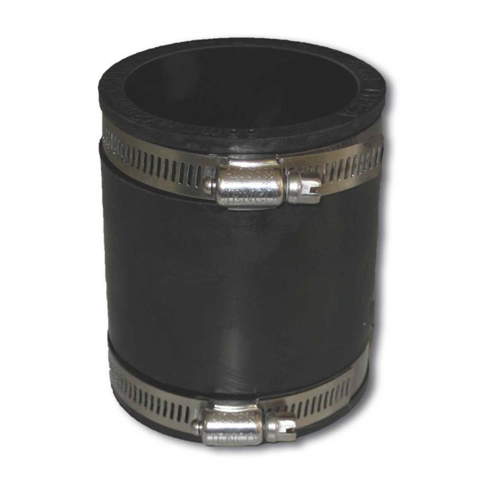 Flex Coupling 4in x 4in Clay to Clay<span class=' ItemWarning' style='display:block;'>Item is usually in stock, but we&#39;ll be in touch if there&#39;s a problem<br /></span>