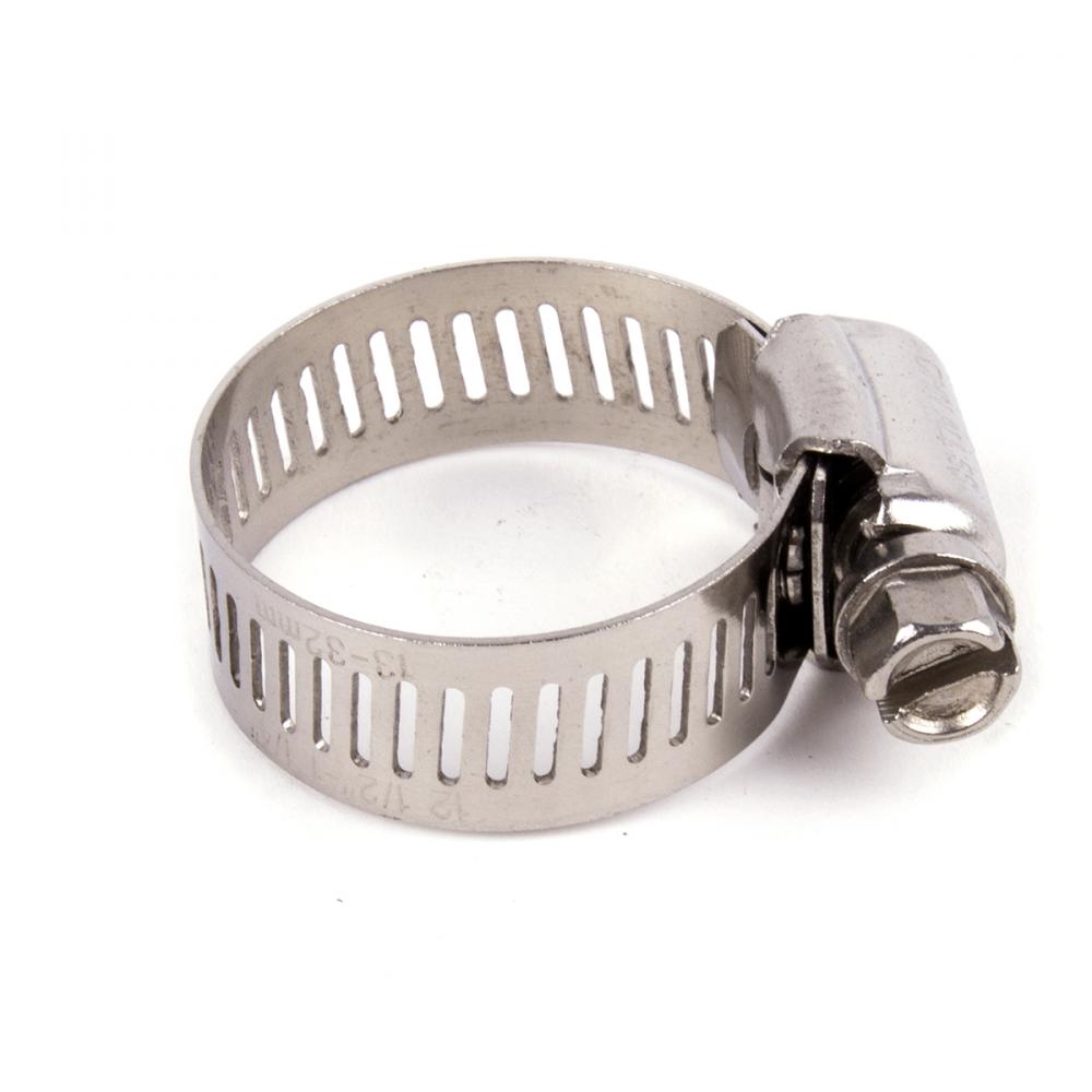 No.12 Hose Clamp S/S ½ - 1-¼in 10/box<span class=' ItemWarning' style='display:block;'>Item is usually in stock, but we&#39;ll be in touch if there&#39;s a problem<br /></span>