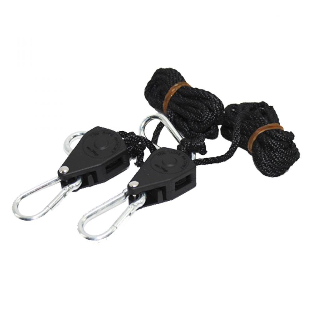 Heavy Duty Rope Ratchet Light Fixture Hangers 1/8in 1pair<span class=' ItemWarning' style='display:block;'>Item is usually in stock, but we&#39;ll be in touch if there&#39;s a problem<br /></span>