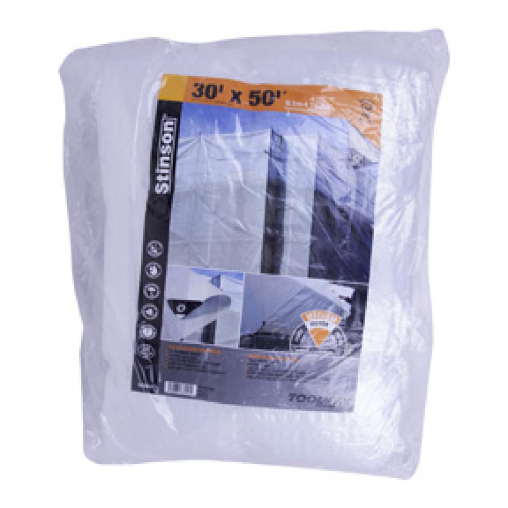 Tarpaulin 30ft x 50ft Clear<span class=' ItemWarning' style='display:block;'>Item is usually in stock, but we&#39;ll be in touch if there&#39;s a problem<br /></span>
