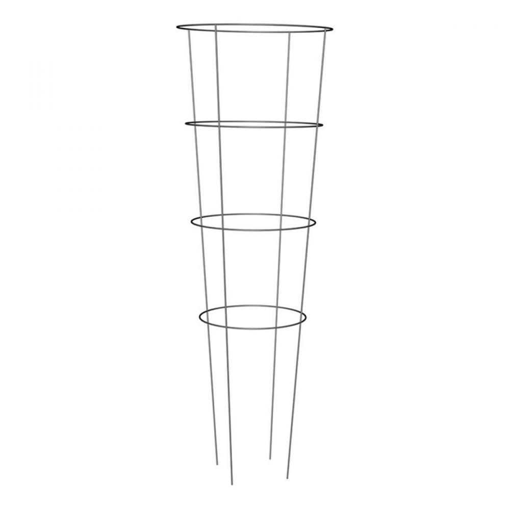 Wire Tomato Cage Galvanized 4-Ring 42x14&#34;<span class=' ItemWarning' style='display:block;'>Item is usually in stock, but we&#39;ll be in touch if there&#39;s a problem<br /></span>