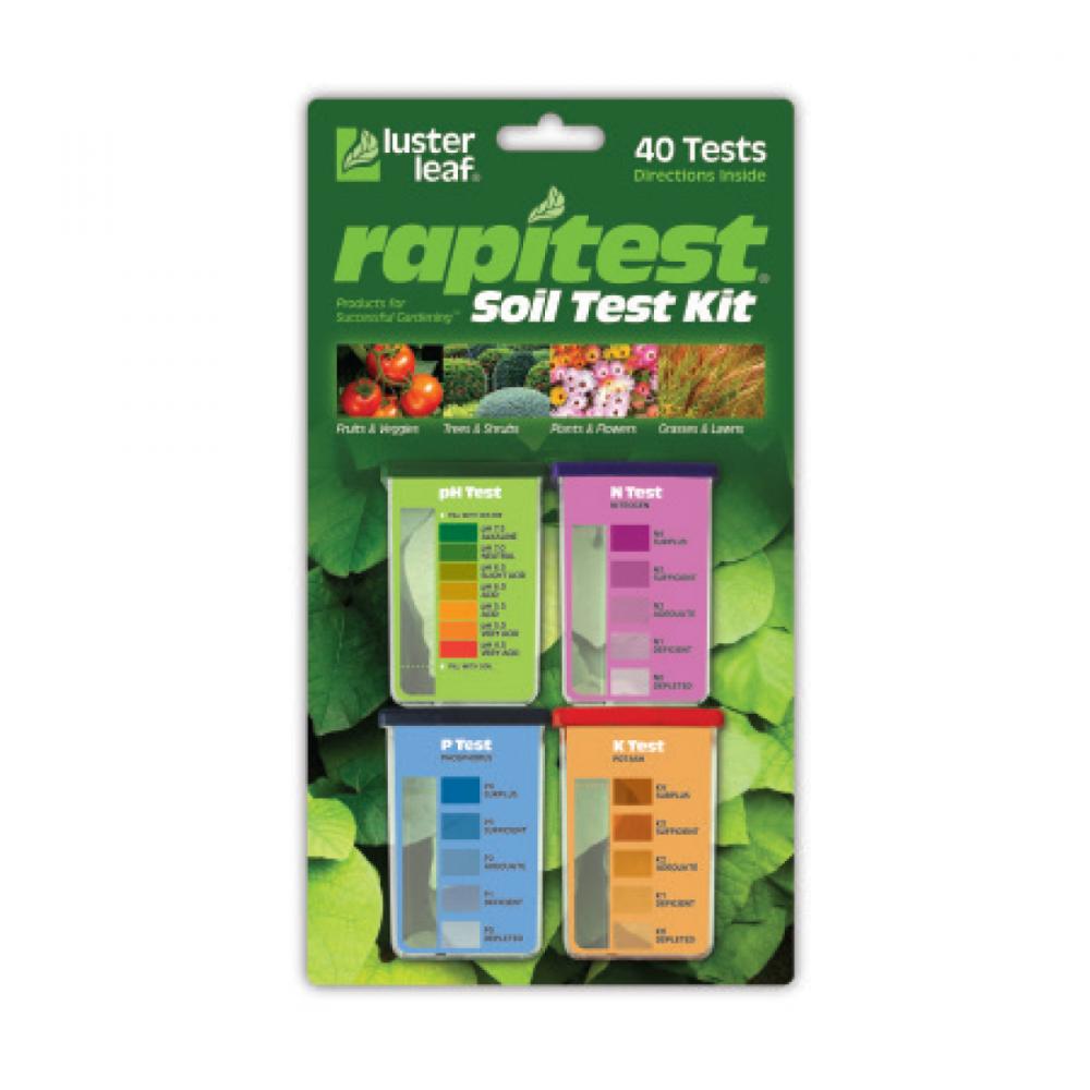Rapitest® Soil Test Kit 40 Tests<span class=' ItemWarning' style='display:block;'>Item is usually in stock, but we&#39;ll be in touch if there&#39;s a problem<br /></span>