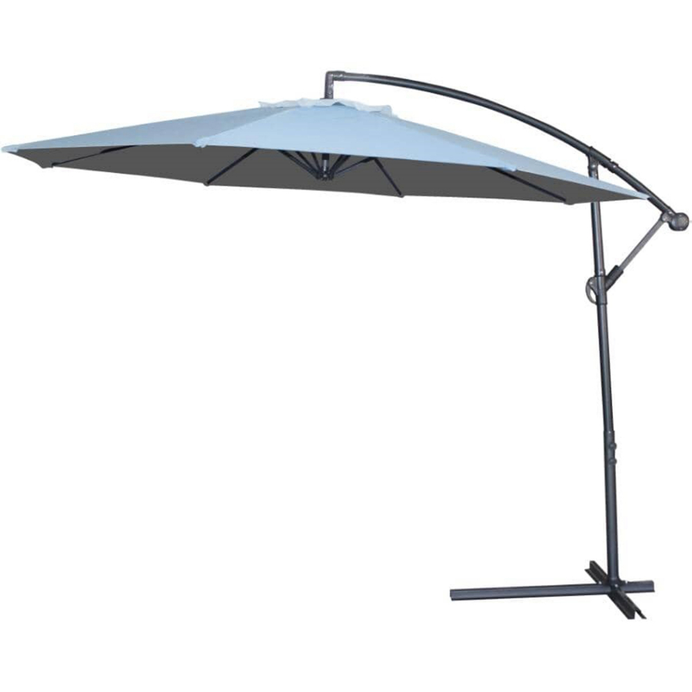 Cantilever Offset Tiltable Umbrella 10ft Gray<span class=' ItemWarning' style='display:block;'>Item is usually in stock, but we&#39;ll be in touch if there&#39;s a problem<br /></span>
