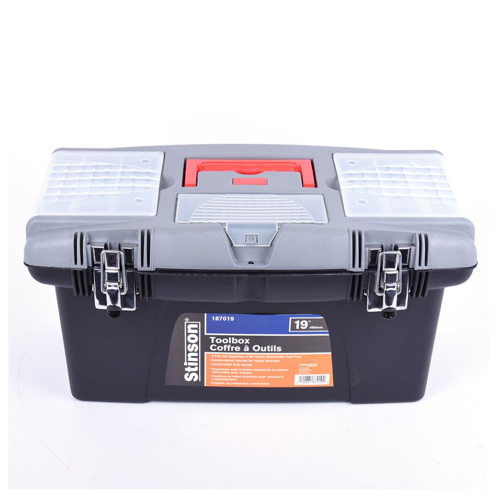 Toolbox With Lid 19in<span class=' ItemWarning' style='display:block;'>Item is usually in stock, but we&#39;ll be in touch if there&#39;s a problem<br /></span>