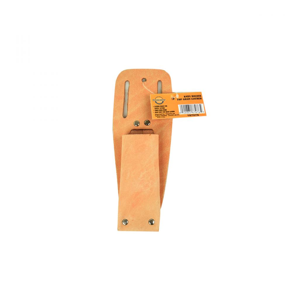 Knife Holder Leather<span class=' ItemWarning' style='display:block;'>Item is usually in stock, but we&#39;ll be in touch if there&#39;s a problem<br /></span>