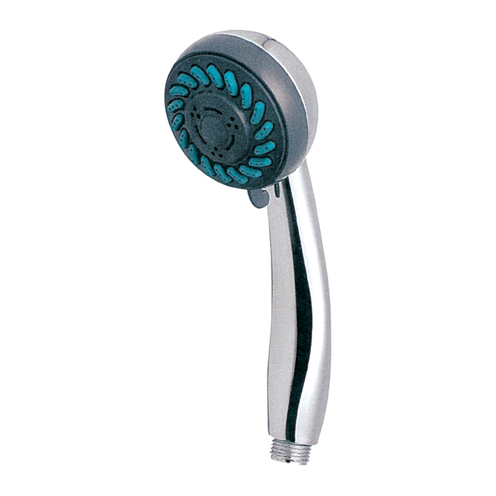 ABS Handheld Showerhead Round 4in (10cm) 2-Settings Chrome Plated<span class=' ItemWarning' style='display:block;'>Item is usually in stock, but we&#39;ll be in touch if there&#39;s a problem<br /></span>