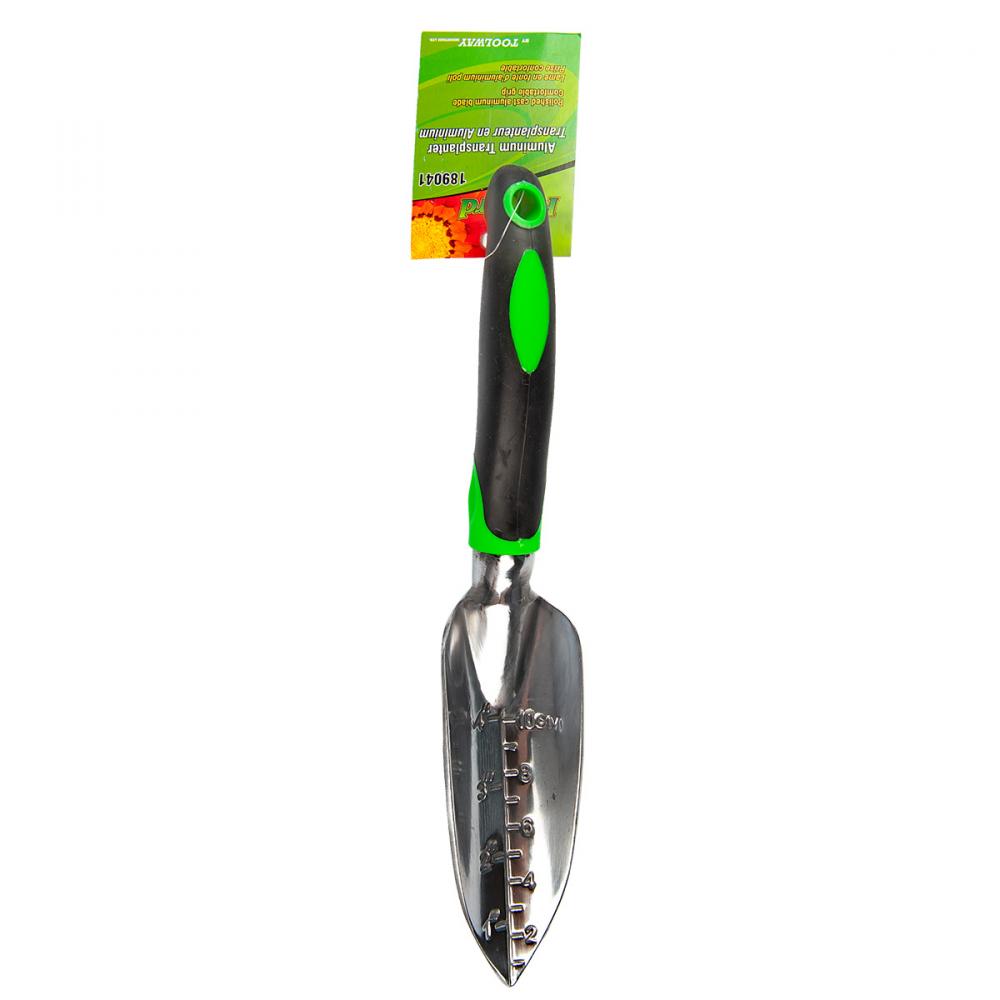 Comfort Grip Handheld Transplanter Aluminum 12&#34;<span class=' ItemWarning' style='display:block;'>Item is usually in stock, but we&#39;ll be in touch if there&#39;s a problem<br /></span>