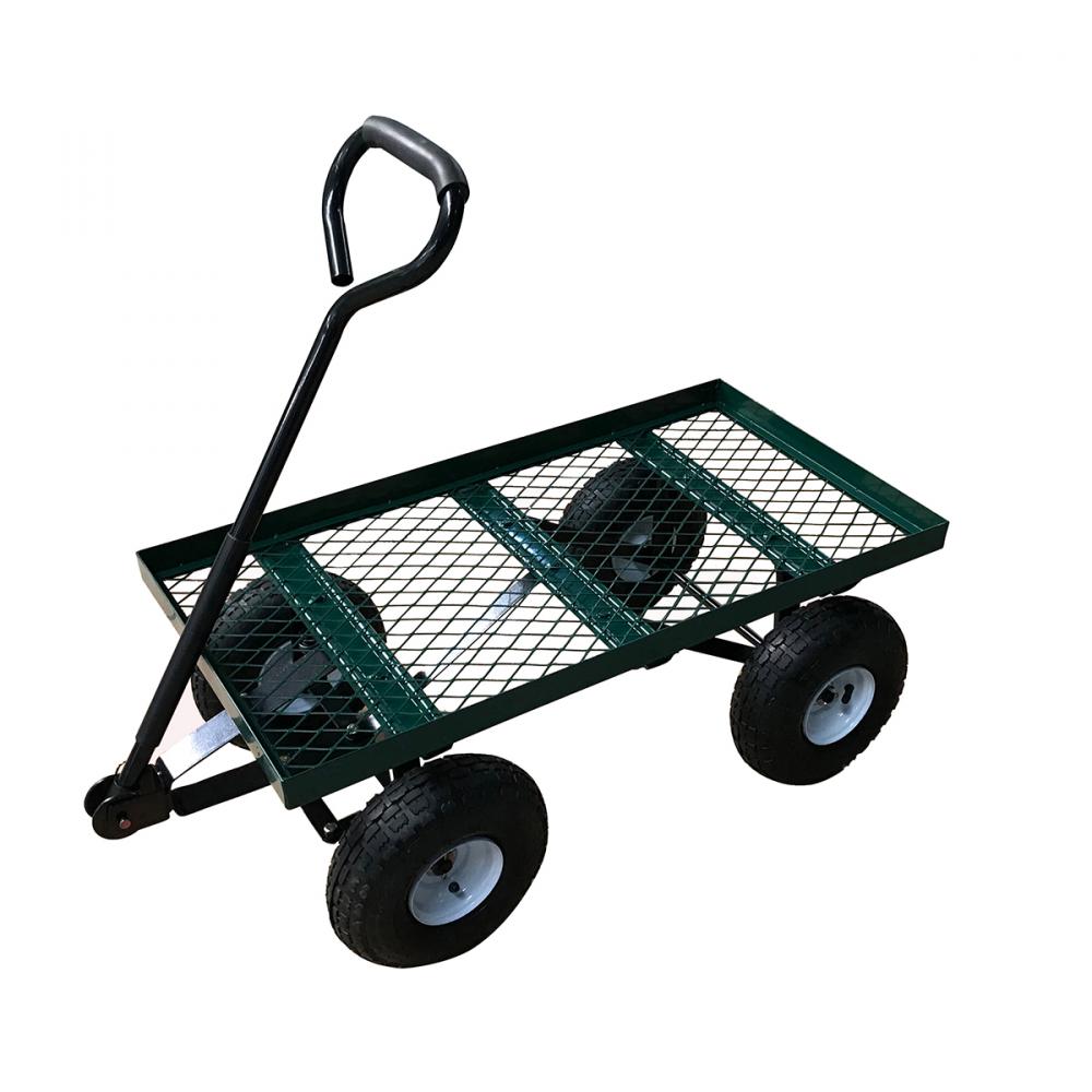 Steel Flat Mesh Garden Wagon Pneumatic Tires 34in x18in<span class=' ItemWarning' style='display:block;'>Item is usually in stock, but we&#39;ll be in touch if there&#39;s a problem<br /></span>
