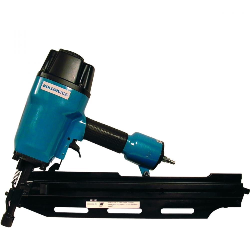 Air Framing Nail Gun 21 Degrees Plastic Strip Bolton<span class=' ItemWarning' style='display:block;'>Item is usually in stock, but we&#39;ll be in touch if there&#39;s a problem<br /></span>