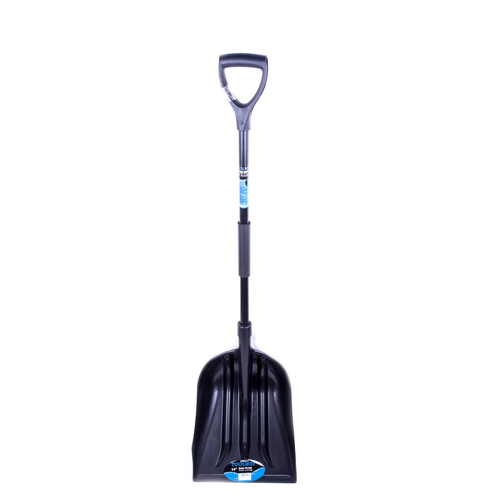 Snow Shovel 14&#34; Poly Blade Steel Handle D-grip 55in<span class=' ItemWarning' style='display:block;'>Item is usually in stock, but we&#39;ll be in touch if there&#39;s a problem<br /></span>