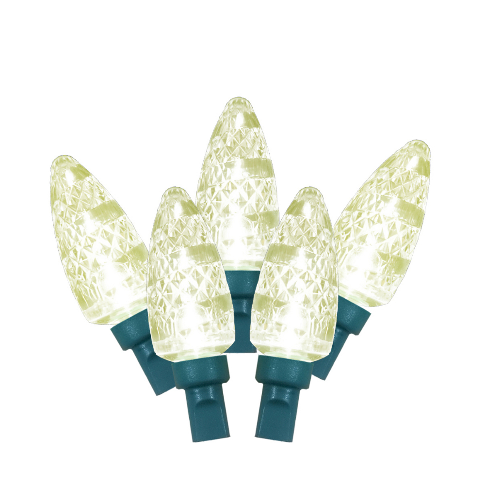 LED String Lights C9 Swirl 30 Warm White 19.3&#39;<span class=' ItemWarning' style='display:block;'>Item is usually in stock, but we&#39;ll be in touch if there&#39;s a problem<br /></span>