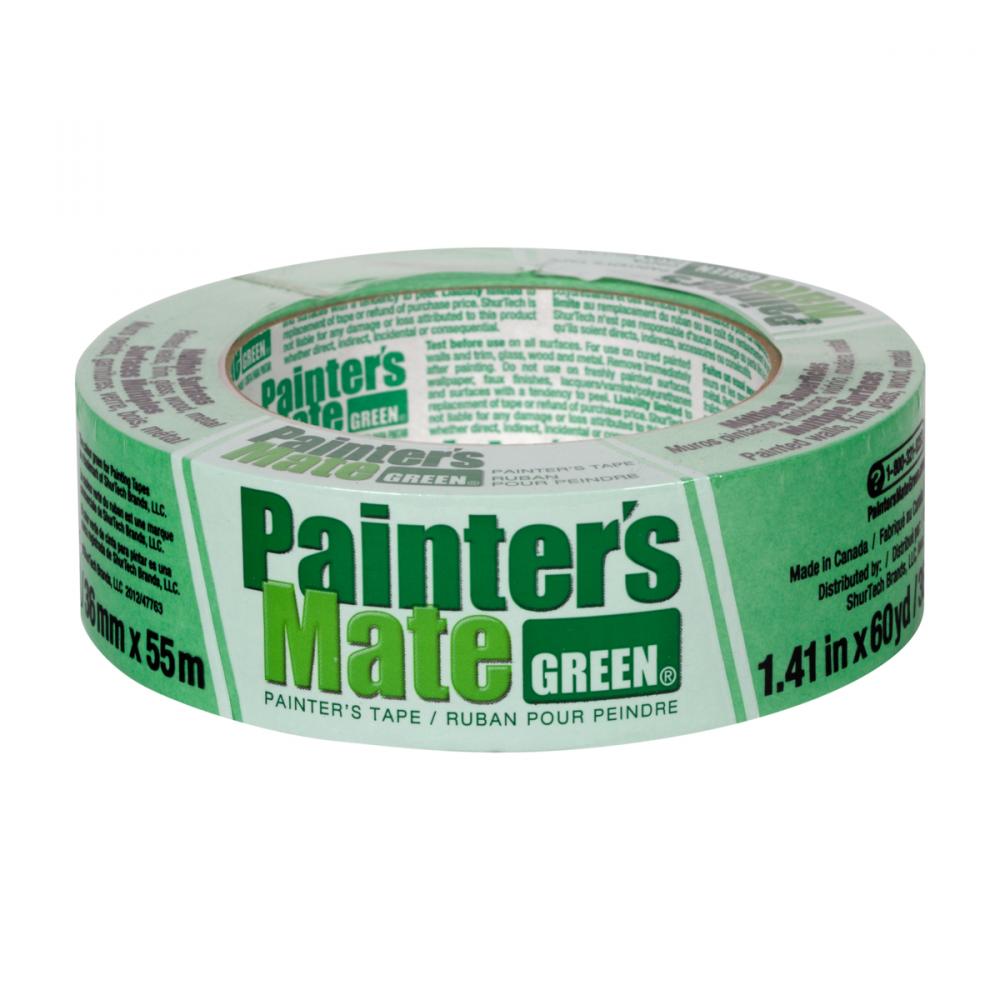 Painters Mate Painters Tape 36mm x 55m Green<span class=' ItemWarning' style='display:block;'>Item is usually in stock, but we&#39;ll be in touch if there&#39;s a problem<br /></span>