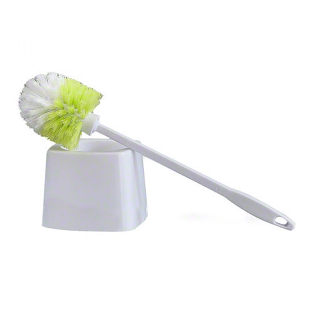 Toilet Bowl Brush and Caddy<span class=' ItemWarning' style='display:block;'>Item is usually in stock, but we&#39;ll be in touch if there&#39;s a problem<br /></span>