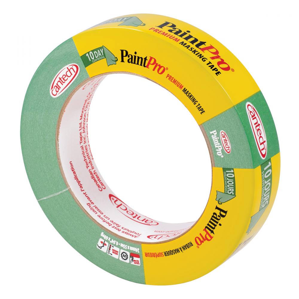 Paint Pro Painters Tape 24mm x 55m Green<span class=' ItemWarning' style='display:block;'>Item is usually in stock, but we&#39;ll be in touch if there&#39;s a problem<br /></span>