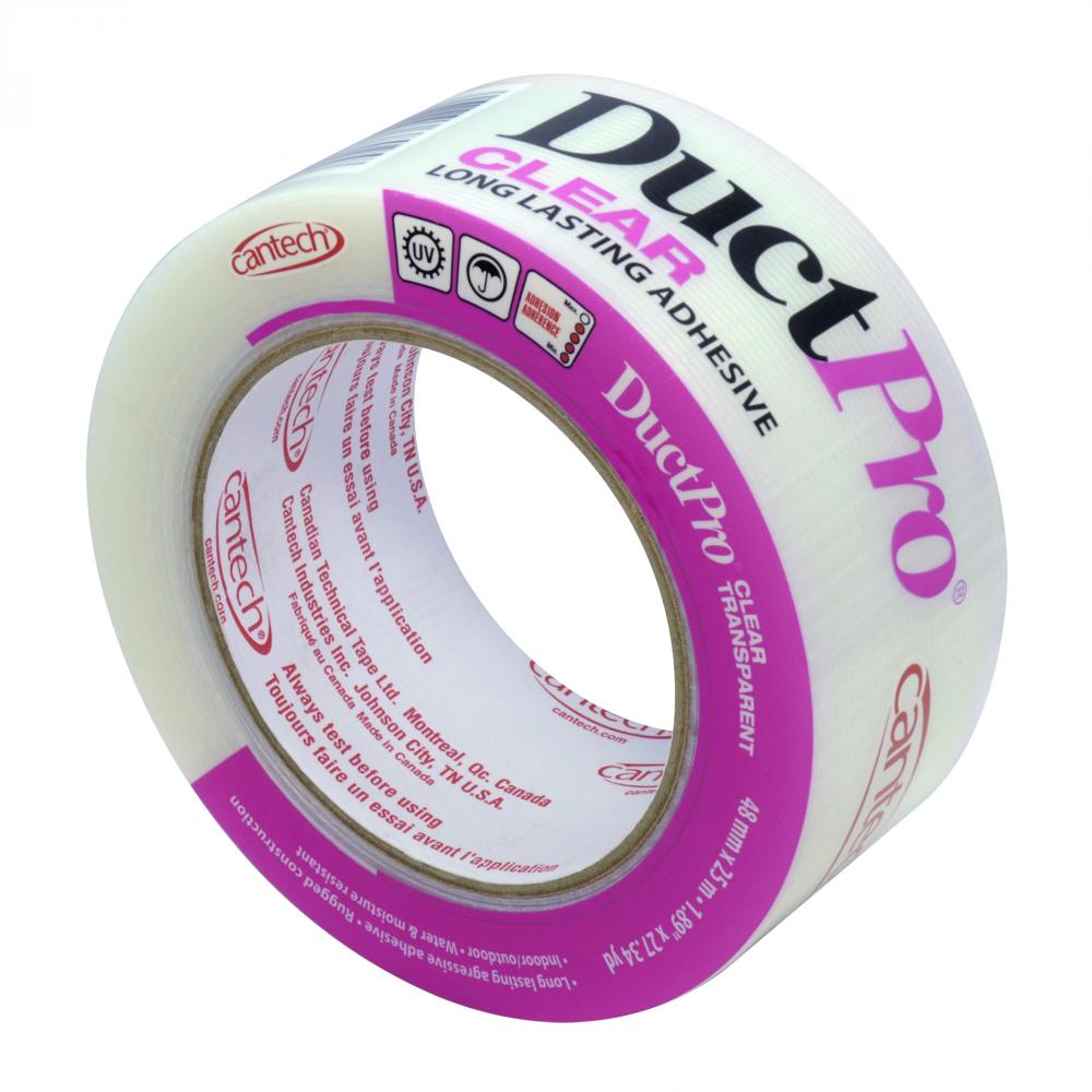Duct Tape 48mm x 25m Clear Pro<span class=' ItemWarning' style='display:block;'>Item is usually in stock, but we&#39;ll be in touch if there&#39;s a problem<br /></span>