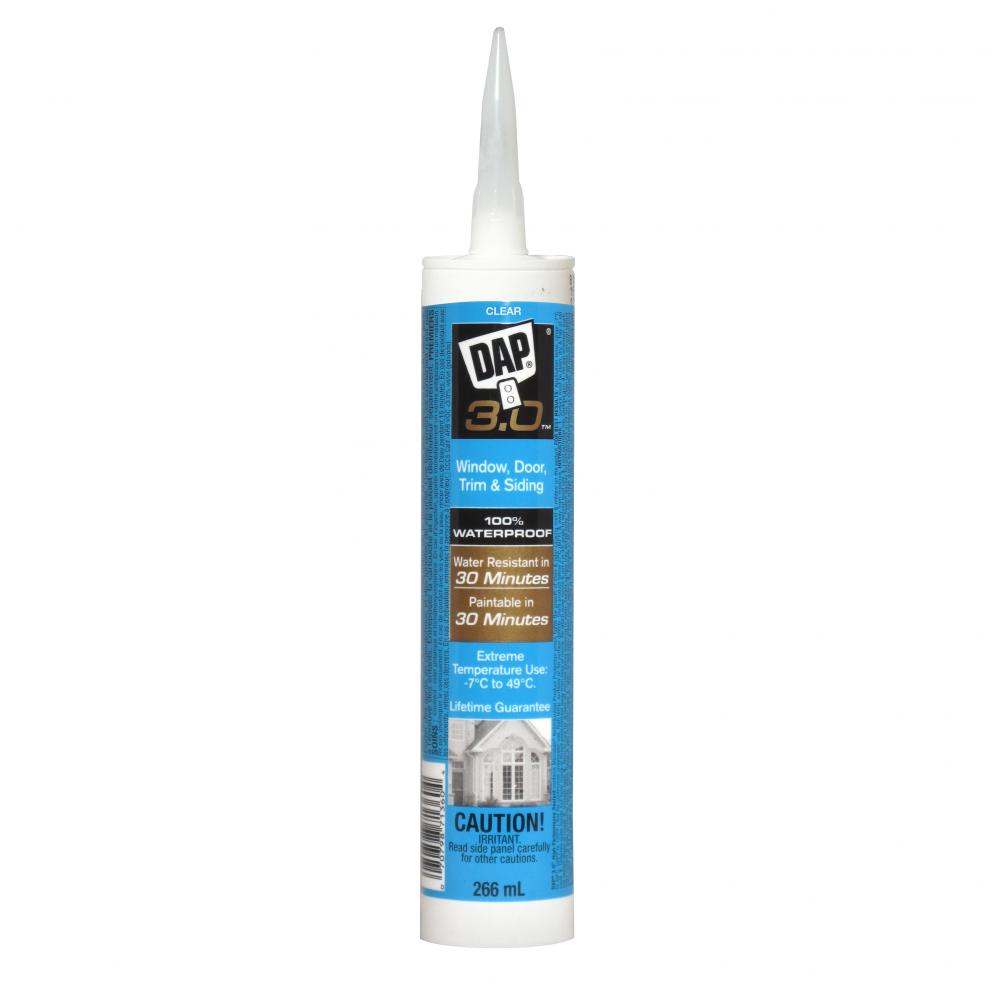 DAP 3.0 Window &  Door Hybrid Sealant 266ml Clear<span class=' ItemWarning' style='display:block;'>Item is usually in stock, but we&#39;ll be in touch if there&#39;s a problem<br /></span>